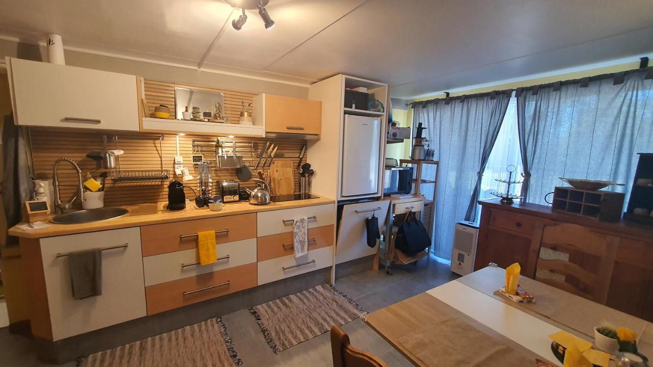 Ravissant Studio Neuf, Entierement Equipe, Fonctionnel De 40 M2 Avec Entree Independante Dans La Campagne Campagnes Massonnens Dış mekan fotoğraf